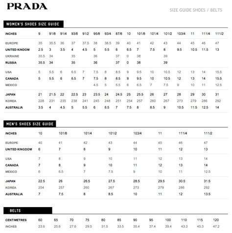 prada size 50 in uk|Prada sleeve size chart.